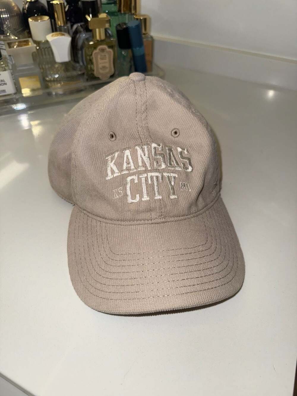 Vintage Kansas City Corduroy Dad Hat by The Game